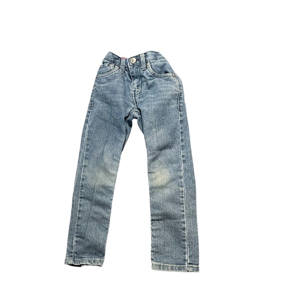 Levi's Red and Blue Denim Jeans